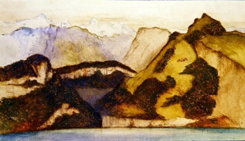 Scena del lago, c.1880